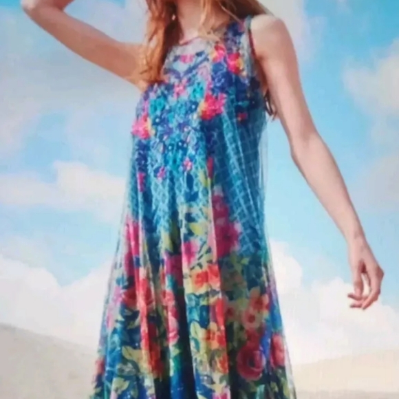 Johnny Was Biya Rhandi Dress Small - Picture 2 of 13